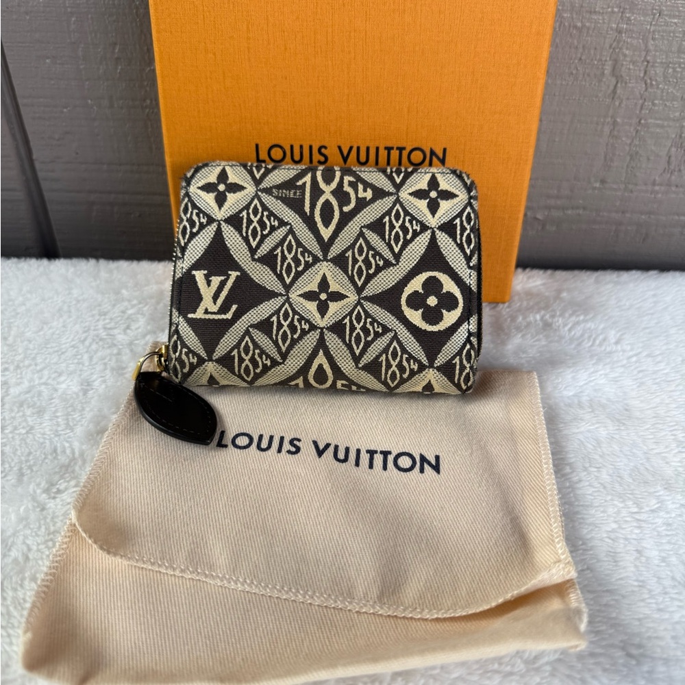 Louis Vuitton Monogram Jacquard Zipper Wallet/Coin Purse